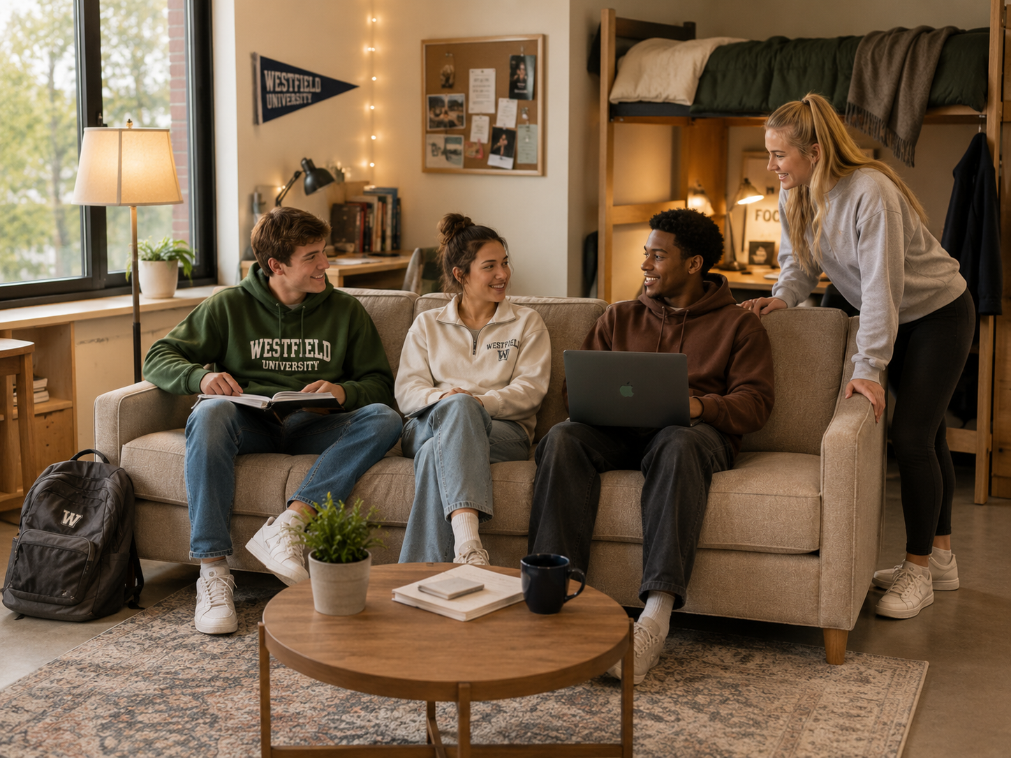 Built to survive four years of undergraduates.
